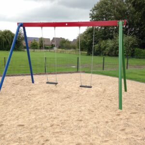 Doppelschaukel Stahl